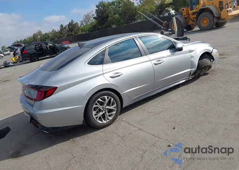 2021 Hyundai Sonata Sel из США, поврежденный, VIN 5NPEF4JA3MH120824